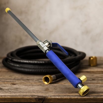 High-Pressure Hose & Nozzle