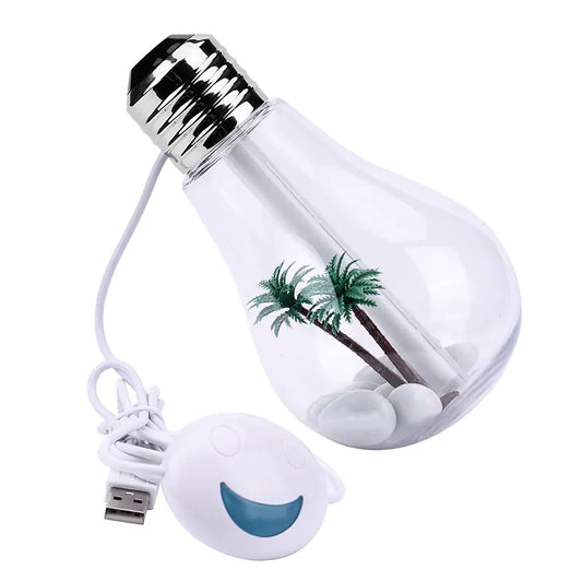 Humidifier with Bulb Design for Home Decor